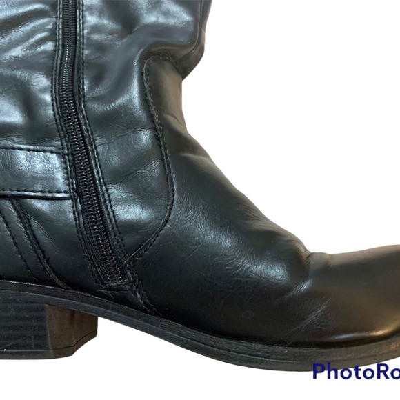 Women’s Knee length black Arizona Jean Company dress boots size 6. - Picture 6 of 13